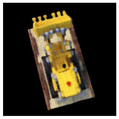 3D NeRF 2000 Iterations