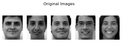 Example Images from the FEI Database