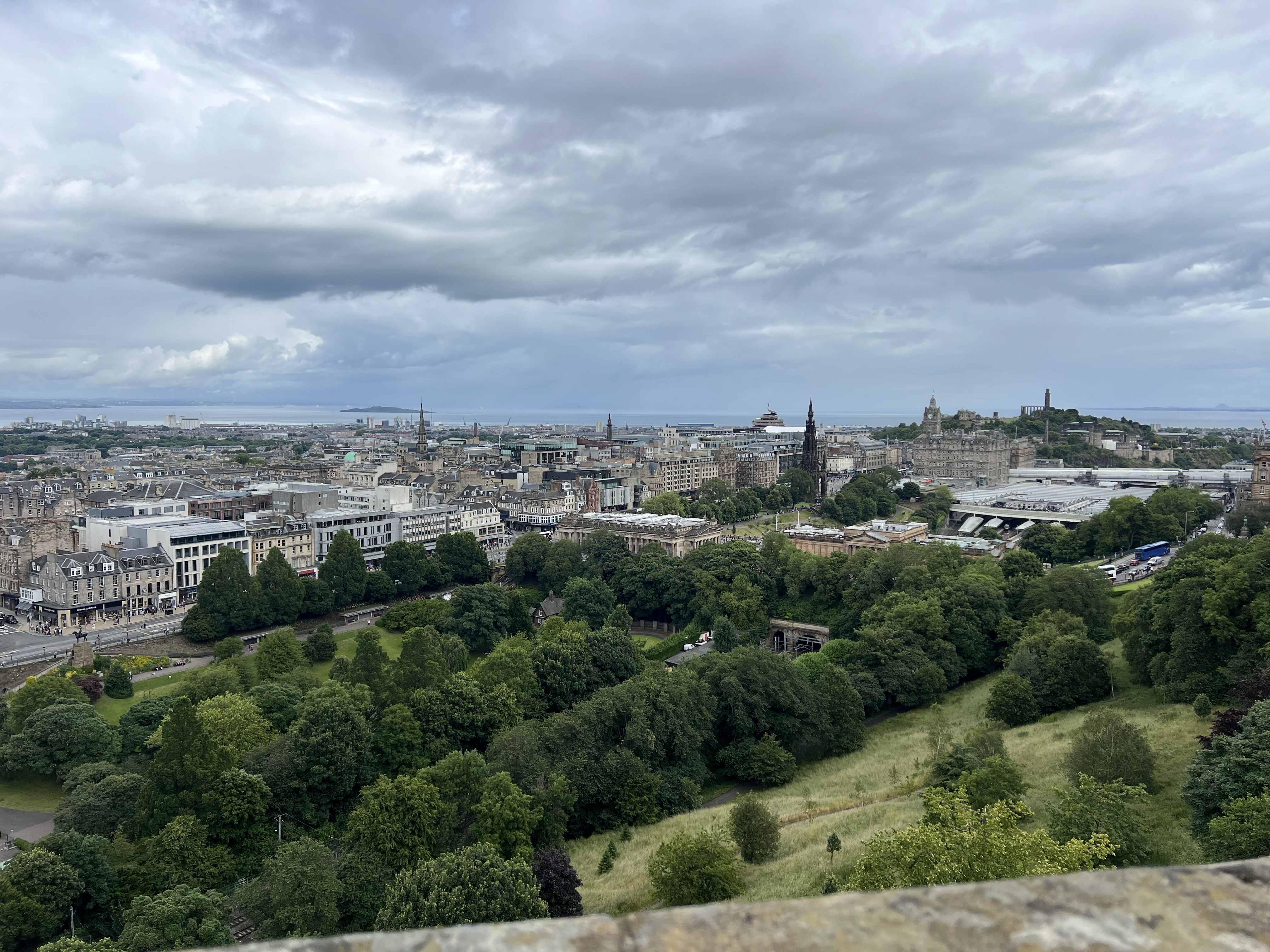 Image from Edinburgh Castle